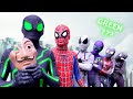 GREEN SPIDER-MAN ??? || Pro 6 SuperHeroes Story ( by FLife TV )