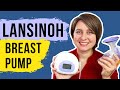 Lansinoh Signature Pro Double Electric Breast Pump | How to use and review!