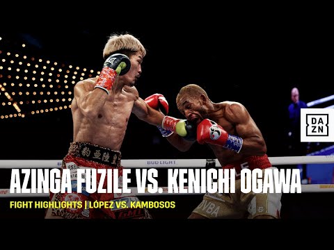 FIGHT HIGHLIGHTS Azinga Fuzile vs. Kenichi Ogawa