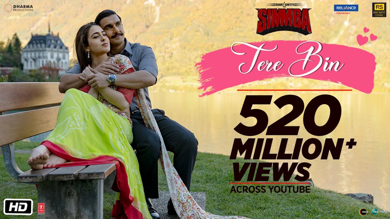 SIMMBA: Tere Bin | Ranveer Singh, Sara Ali Khan | Tanishk Bagchi, Rahat Fateh Ali Khan, Asees Kaur SIMMBA: Tere Bin | Ranveer Singh, Sara Ali Khan | Tanishk Bagchi, Rahat Fateh Ali Khan, Asees Kaur