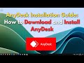 Easy AnyDesk Installation Guide 2024: How to Download and Install AnyDesk