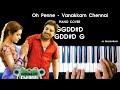 Oh Penne - Vanakkam Chennai Song Piano Cover with NOTES | AJ Shangarjan
