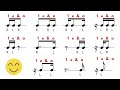 Common 16th Note Rhythms - 11 Easy Sight Reading Exercises To MASTER Them  🎵👌
