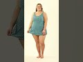 Sporti Plus Size Polka Dot Swim Dress | SwimOutlet.com