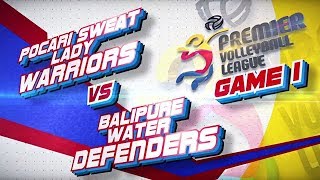 Lady Warriors vs. Water Defenders | Game 1 | PVL Open Conference Finals