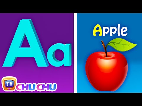 Phonics Song with TWO Words A For Apple ABC Alphabet Songs with Sounds for Children