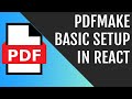Setup PDFMake in ReactJS