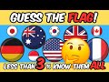 🚩🤔Guess the 48 Countries by the FLAG Quiz! 🌍 Easy | Medium | Hard | Impossible Levels! 🤯🤯