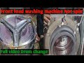 Front load washing machine drum not rotating| Samsung front load washing machine drum not spinning
