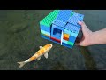 Download LEGO FISH-TRAP Catches RARE ORANGE Fish! mp4 3gp mp3 videos - waplic