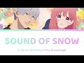[HD] ゆびさきと恋々 A Sign of Affection - 雪の音 Sound of Snow OP Lyrics | Novelbright