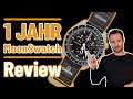 1 JAHR Erfahrung mit Mission to the Moon - MoonSwatch Swatch x Omega - Review in Deutsch