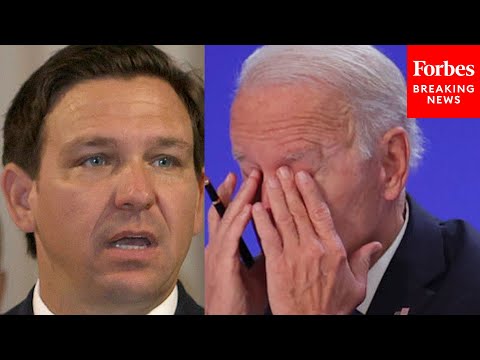 DeSantis Accuses Biden Of Committing A Fraud On The Public 