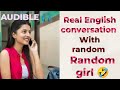 English conversation with random girl 😅| telephone conversation ||  Indian accent | audio