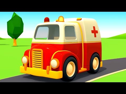 Helfer Autos auf Deutsch. Spiel mit Spielzeugautos. Zeichentrickfilme für Kinder.