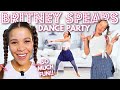 Britney Spears Cardio Dance Party | Intense Full Body Workout | growwithjo