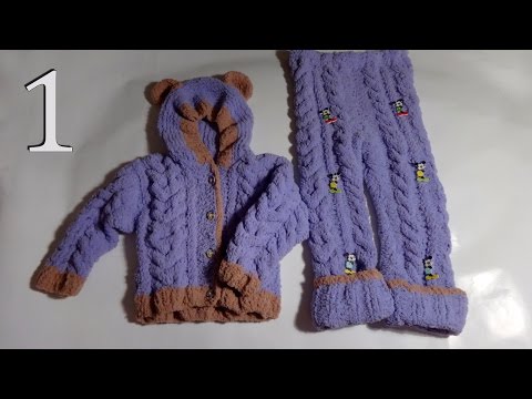 Как связать костюм ребенку до 1 года Как связать костюм ребенку до 1 года