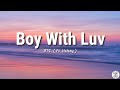 Boy With Luv - BTS (Ft.Halsey) | Lyrics Video