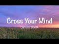 Cross your mind - Calum Scott (lyrics)