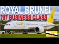 RARE BUSINESS CLASS on Royal Brunei’s Long Haul 787