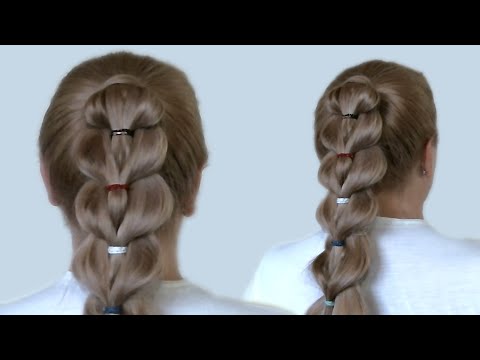 Плетение кос с помощью змейки Плетение кос с помощью