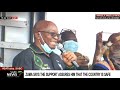 Jacob Zuma's address speech to his supporters in Nkandla, KwaZulu-Natal
