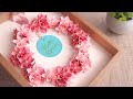 How to Make Paper Cherry Blossom Wreath