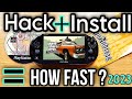 How Fast Can You Hack Ps Vita and Play GTA SA in 2023 ?