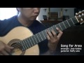 SONG FOR ANNA (Herb Ohta) | RAFFY LATA | Classical Guitar