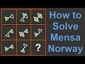 Solving The Mensa Norway IQ Test Puzzles (145+ IQ Answers)