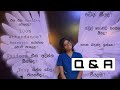 Q & A - Questions and answer session no 1 - about medical students life srilanka - university life