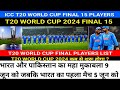 T20 World Cup की फाइनल लिस्ट जारी #t20worldcup #t20indianplayer #t20worldcup2024