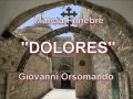 DOLORES - Giovanni Orsomando