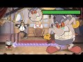 Cuphead - All Bosses With Extreme Rapid Fire Rate With Healthbar ( Lobber )