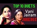 Top 10 Duets of Vani Jairam | Tamil Movie Audio Jukebox