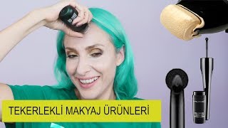 RULO "TEKERLEKLİ" MAKYAJ ÜRÜNLERİ "Fondöten ve Eyeliner"| Sebile Ölmez
