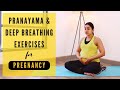 Pranayama for Pregnant Women | 20 mins Daily Deep breathing exercises for Pregnancy | All Trimesters