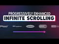 Create an infinite horizontal scroll animation