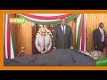 President Kenyatta, DP Ruto view the body of late retired president Moi