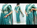 How to make saree perfect pleats for wedding | saree draping step by step for beginners