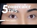 5 Top Concealer Tips EVERYONE Needs to Know!
