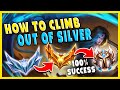 HOW TO SOLO CARRY OUT OF SILVER (𝗕𝗟𝗨𝗘 𝗞𝗔𝗬𝗡 𝗢𝗡𝗟𝗬)
