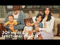 30+ mods and functional objects for fun and realistic family gameplay | the sims 4