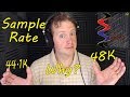 Sample Rates, why 44.1K? 48K? - Sound Speeds