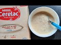 Baby Food | Mix Carelac Recipe For 8-24 Months Baby |Nestle Carelac Wheat Apple & Cherry With Milk