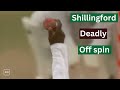 A Deadly Dance with the Ball | Shane Shillingford's Off-Spin Bowling