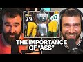 Jason and Travis react to hilarious coaches' quotes about scouting NFL players' butts