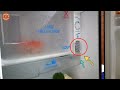 How to replace / install the Aqua Japan (SANYO) refrigerator light