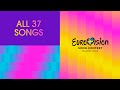 Eurovision Official Roundup: All 37 Songs Of Eurovision 2024 | #UnitedByMusic
