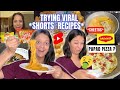 *Viral* Shorts Recipes🥵 Papad Pizza, Chai Tadka, WORST *DESERT*🤢